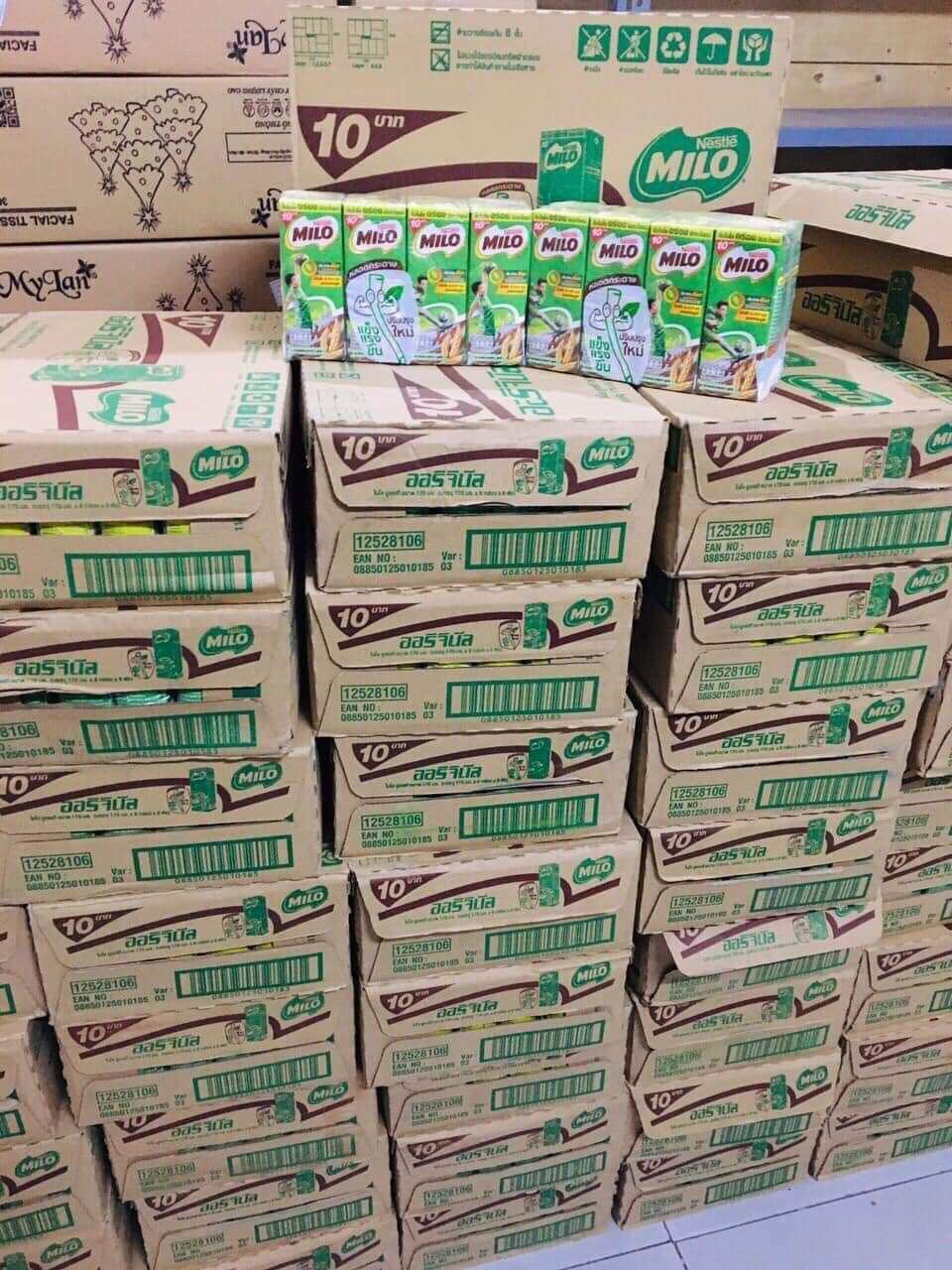 sữa milo thái lan (48 hôp /170ml)
