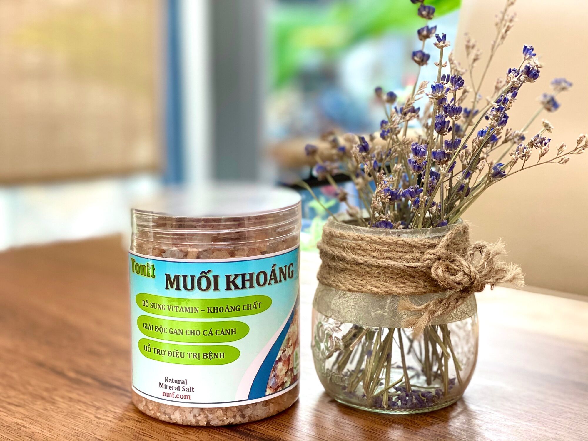 Muối khoáng. hủ 500gr