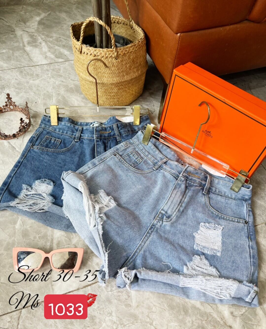[ K.N bigsize ] quần short jean size đại 55-100kg