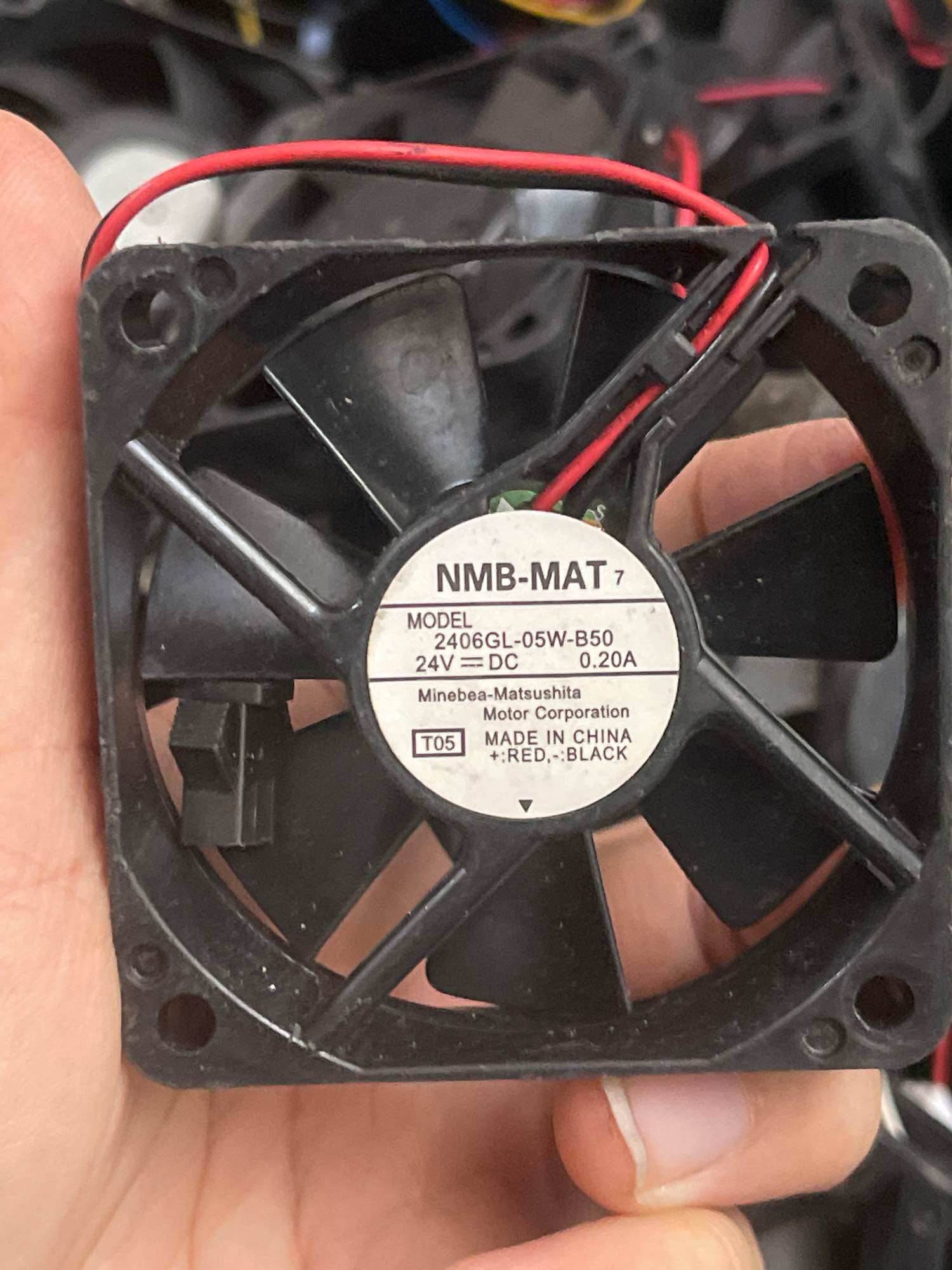 24V Cooling Fan, Size 6X6Cm