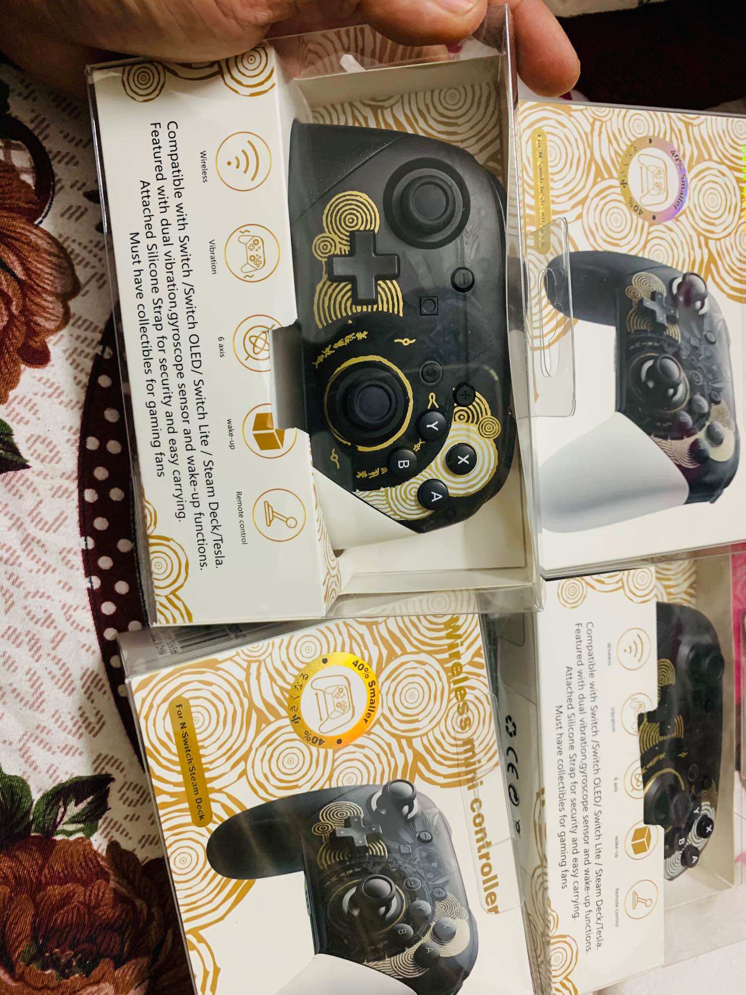 Tay cầm Zelda Pro cho SteamDeck Nintendo Switch Pc laptop tay bấm Pro controller nintendo switch oled litev1 v2 Ipega tomahawk