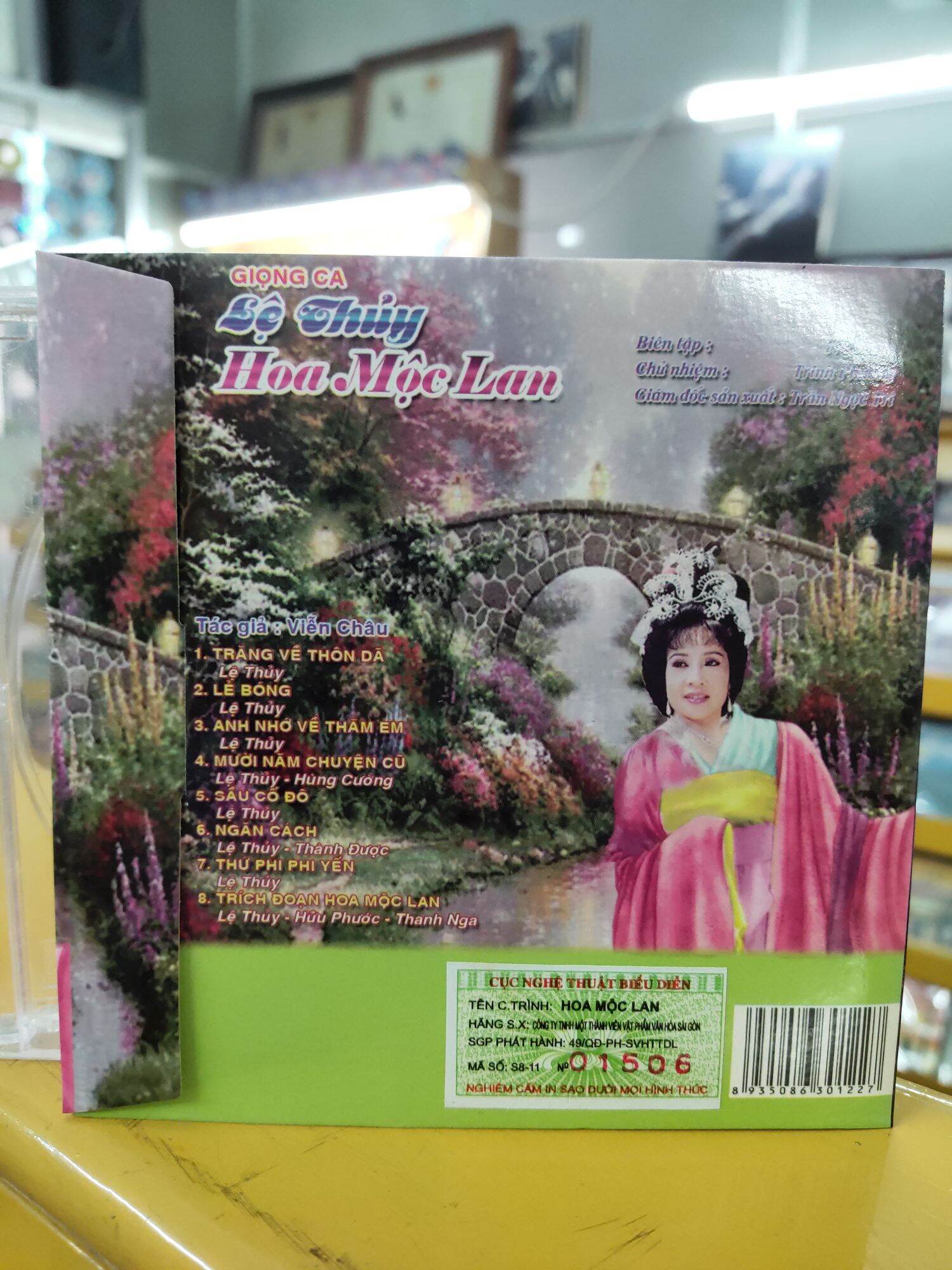 CD giọng ca Lệ Thủy - Hoa Mộc Lan