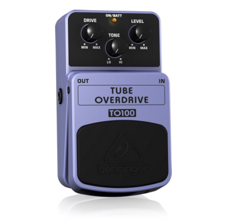Authentic Tube-Sound Overdrive Effects Pedal TO100- Behringer hành chính hãng