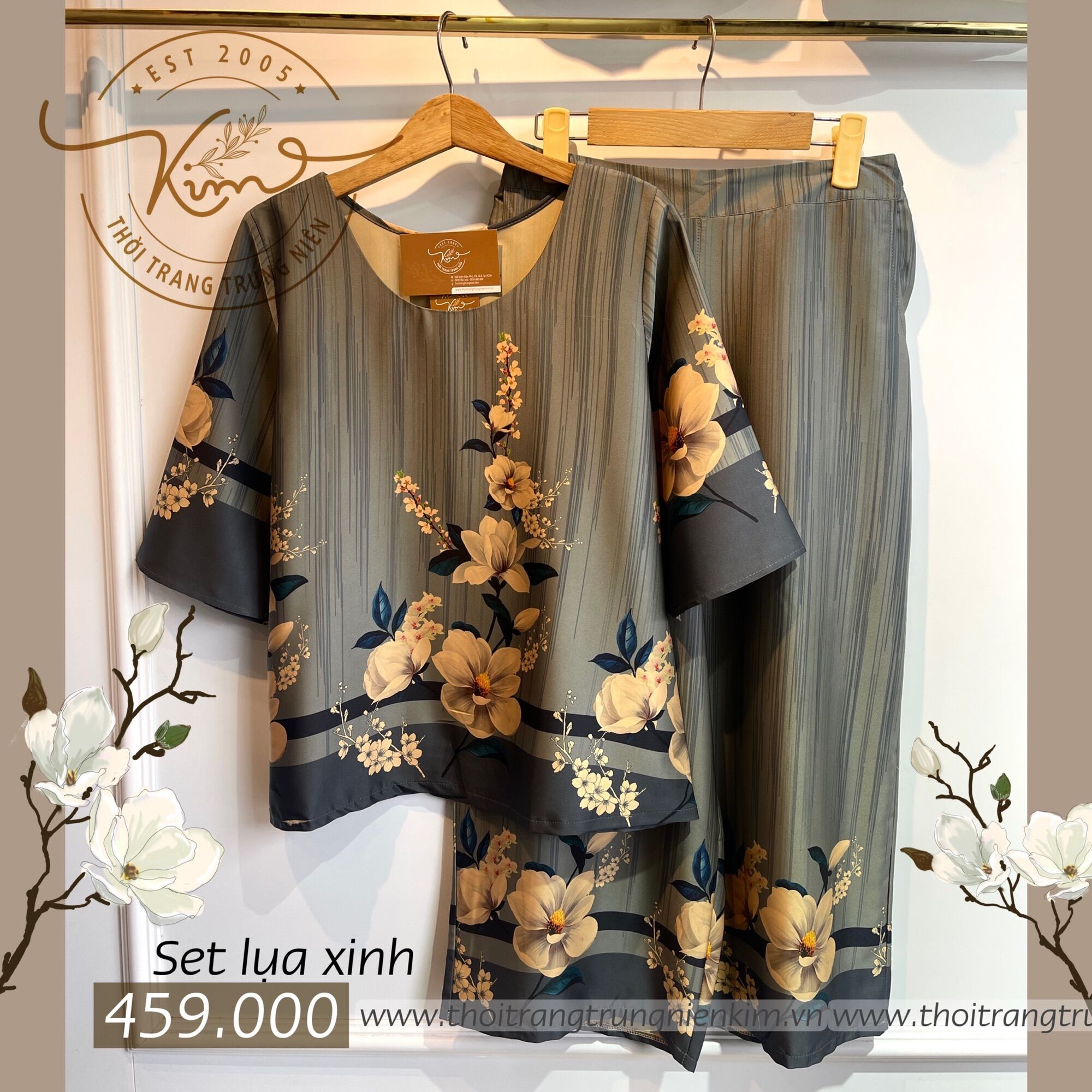 Set lụa xinh