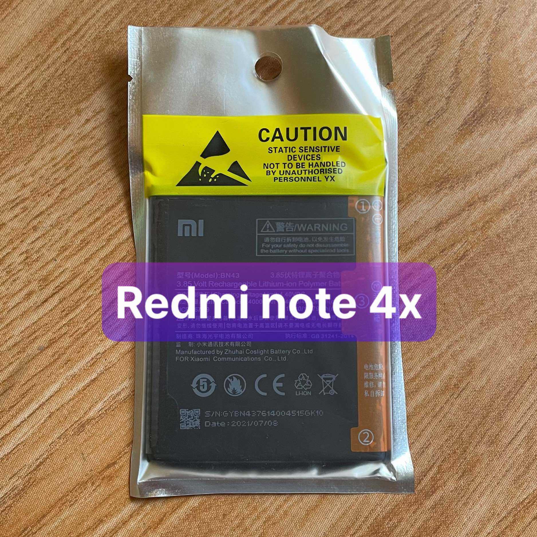 pin zin xiaomi Redmi note 4x mã BN43