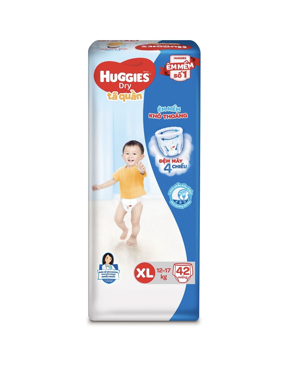 Tã quần huggies xl42