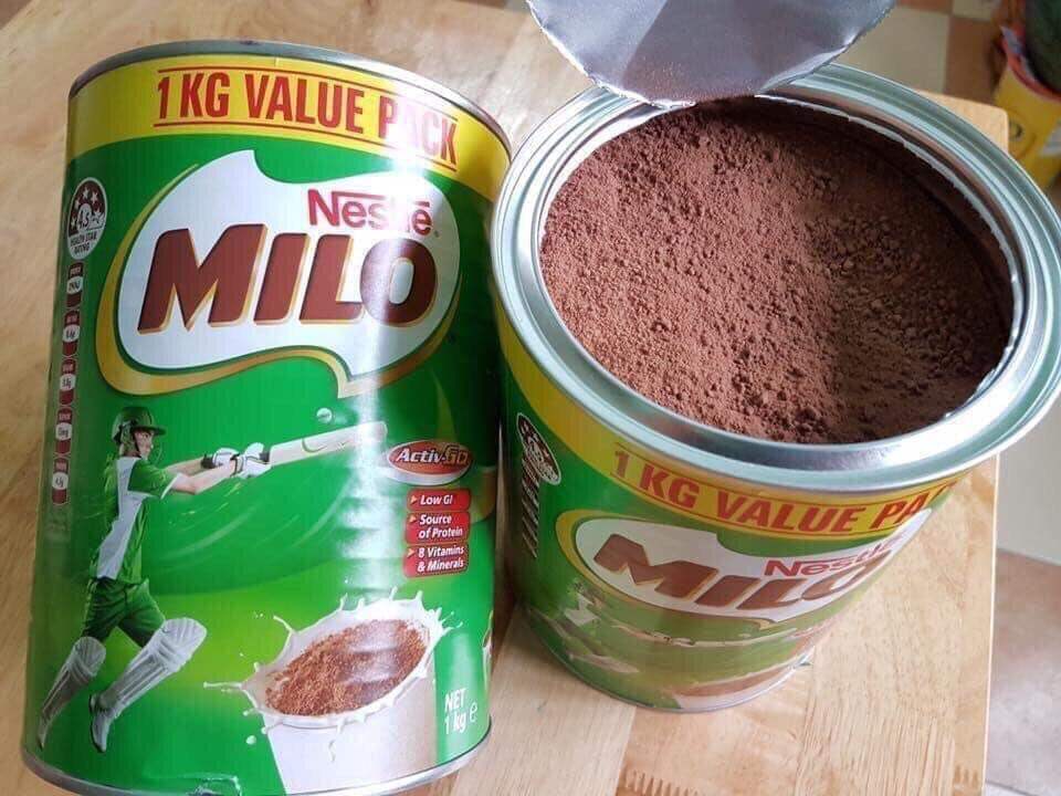 Sữa bột dinh dưỡng Milo hàng của Úc hộp 1kg
