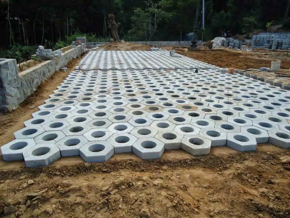 khuôn  chồng  cỏ  kt 40/40/6cm