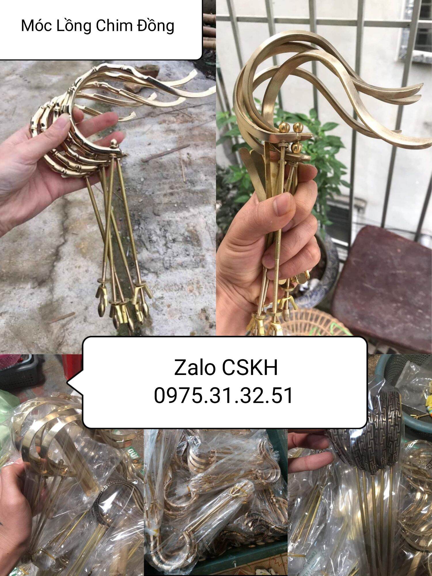 Móc lồng chim đẹp