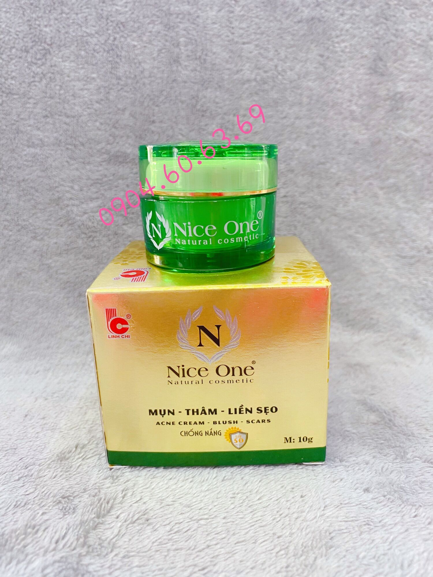 Kem nice one 10g mụn - thâm - liền sẹo