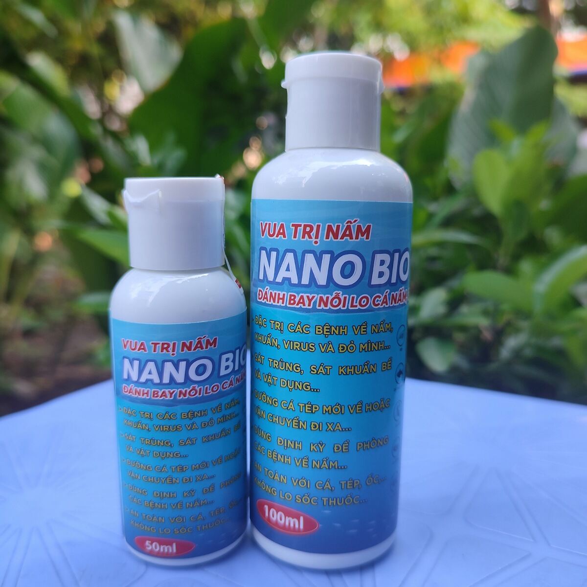 Trị nấm cho cá hải sản NANO BIO CLEAN 50ML 100ML