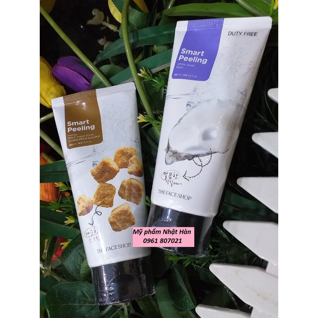 Tẩy Tế Bào Chết The Face Shop Ngoc trai/Mật ong đường nâu 120ml