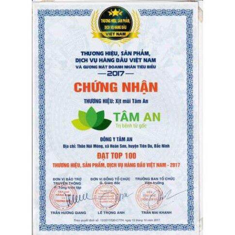XỊT XOANG TÂM AN