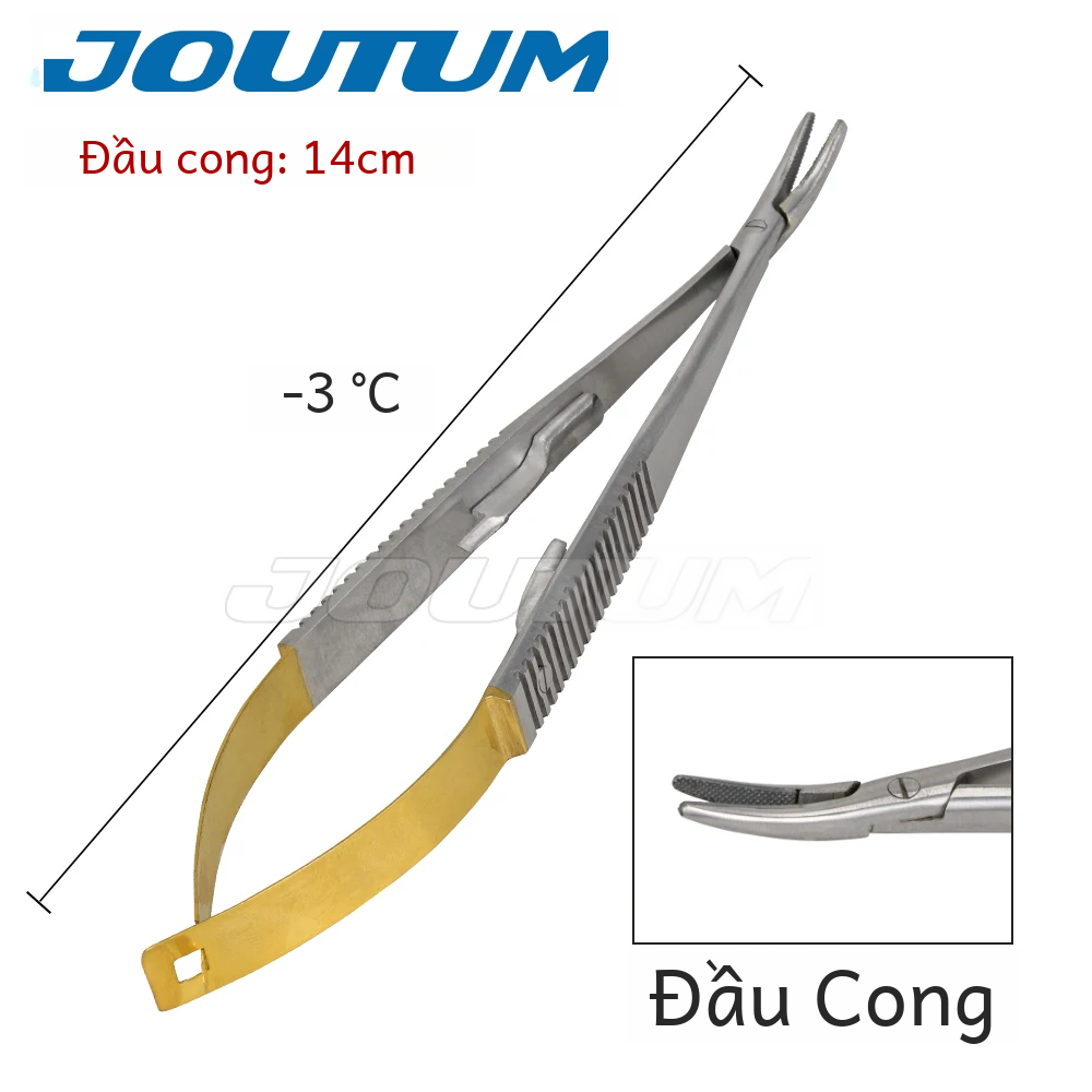Castroviejo 14cm/16cm nha khoa chỉnh nha cấy kim giá đỡ tiện lợi nha sĩ thiết bị chăm sóc nha khoa chuyên nghiệp