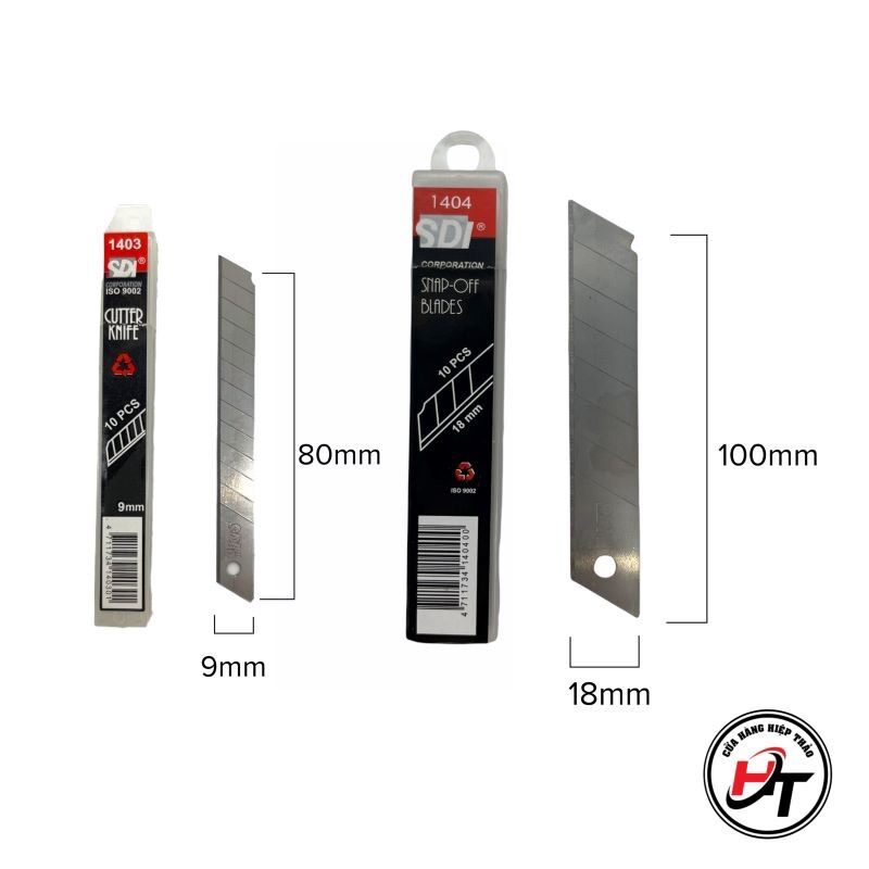 Lưỡi dao dọc giấy Bosi (1 hộp = 10c)