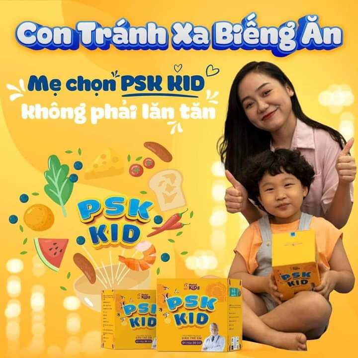 Siro giúp bé ăn ngon psk kid