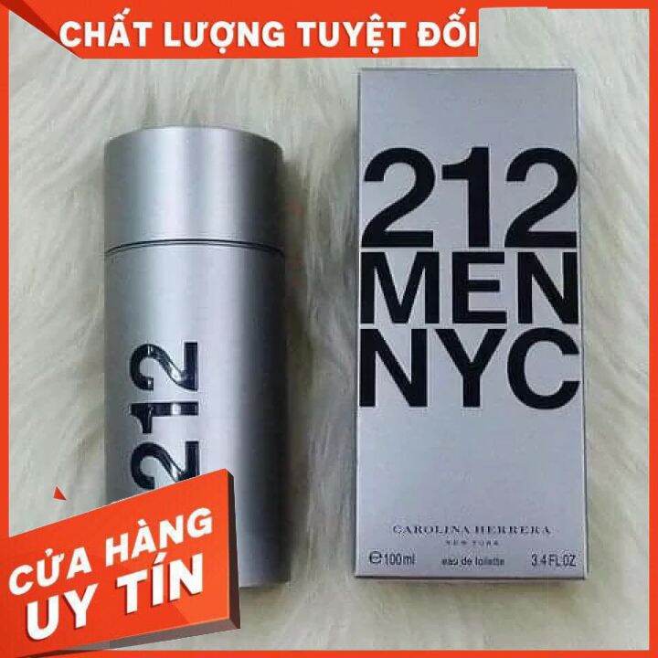 Nước Hoa Nam 212 Men Nyc Bạc 100ml