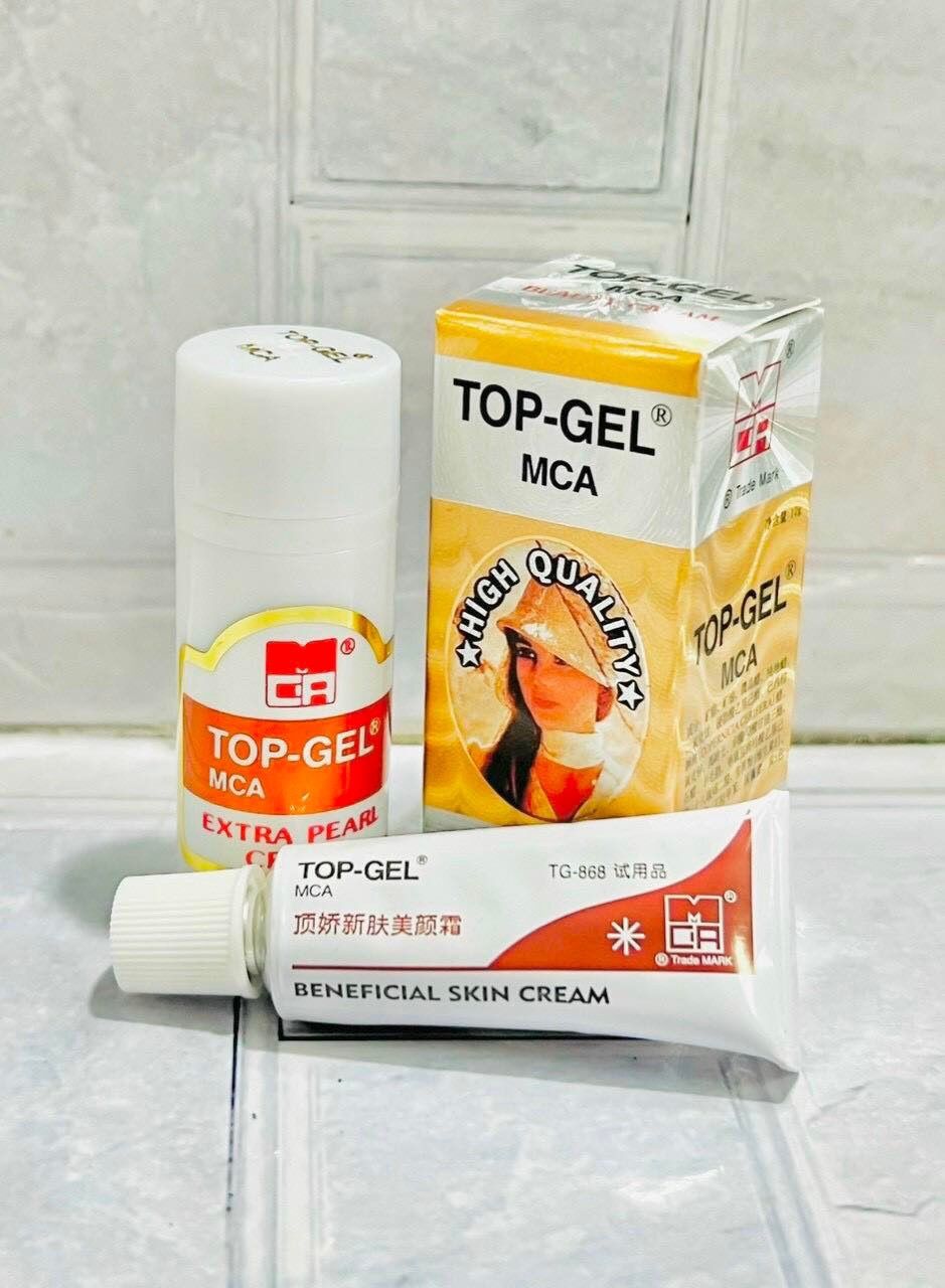 Kem dưỡng trắng da mờ nám thâm Top Gel MCA