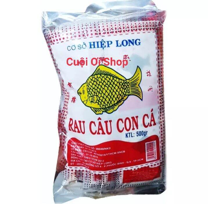 Bột Rau Câu Giòn Con Cá Hiệp Long Gói 25gr