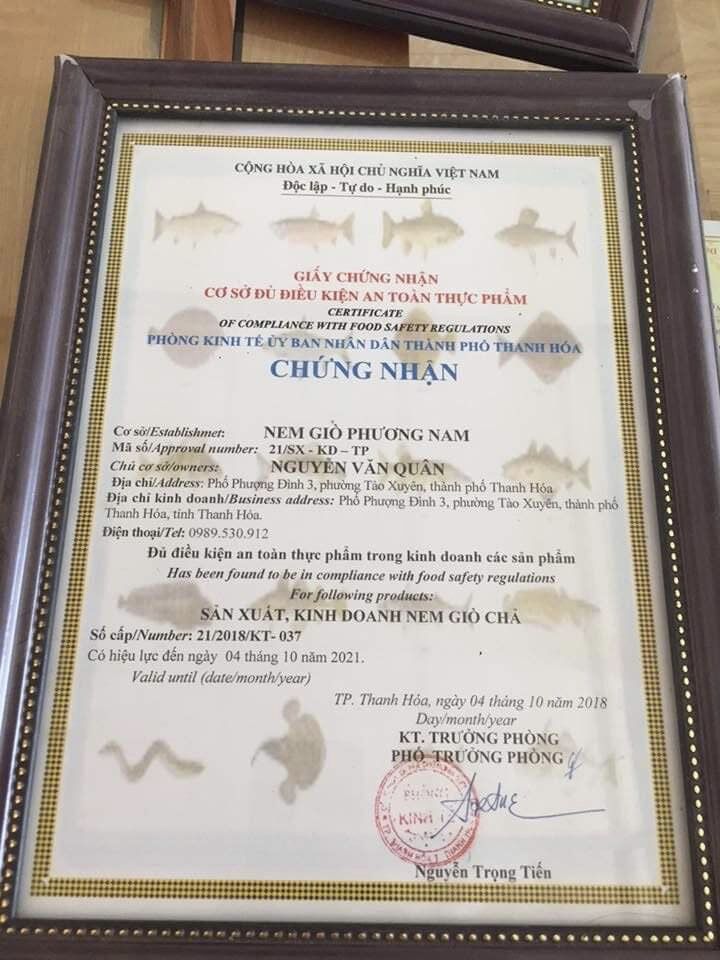 Nem chua Thanh Hoá