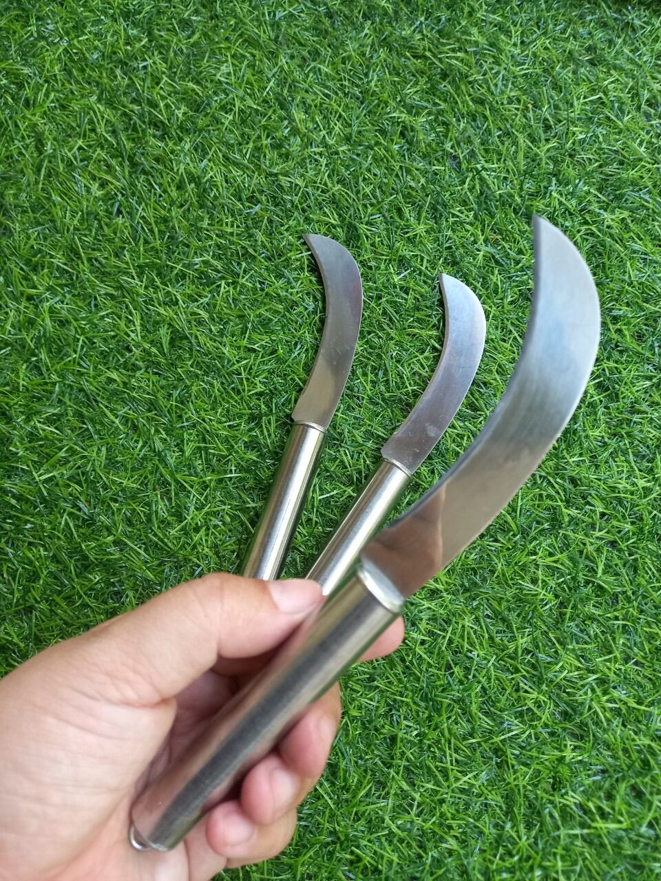 Dao cắt chuối cán inox dụng cụ làm vườn