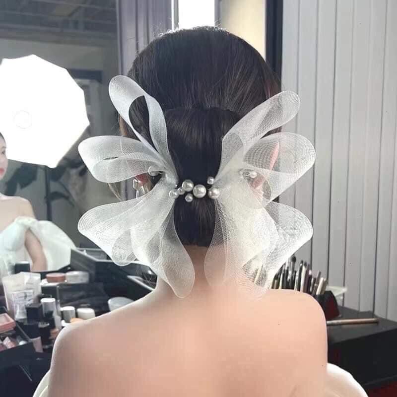 Nơ cài tóc bảng to siêu xinh