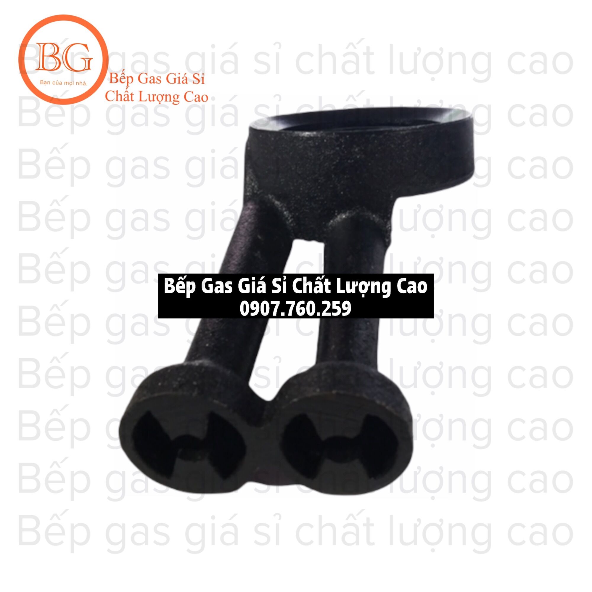 ống điếu gang đôi pi 100 bếp gia đình