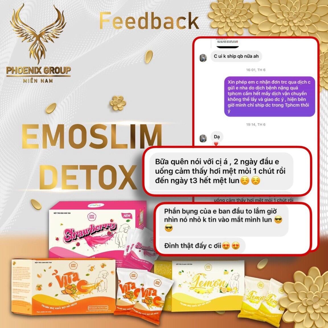 Combo 5 hộp giảm cân emoslim vị dâu siêu ngon, dễ uống, chính hãng kèm quà - ảnh sản phẩm 6