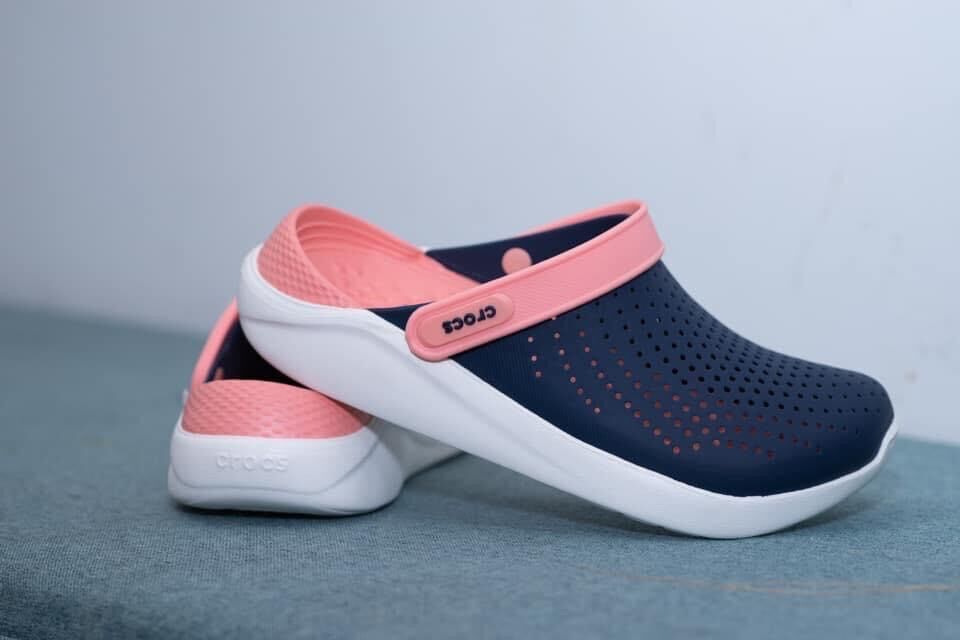 Sục nhựa Cross Literide (Xanh đen/Cam)