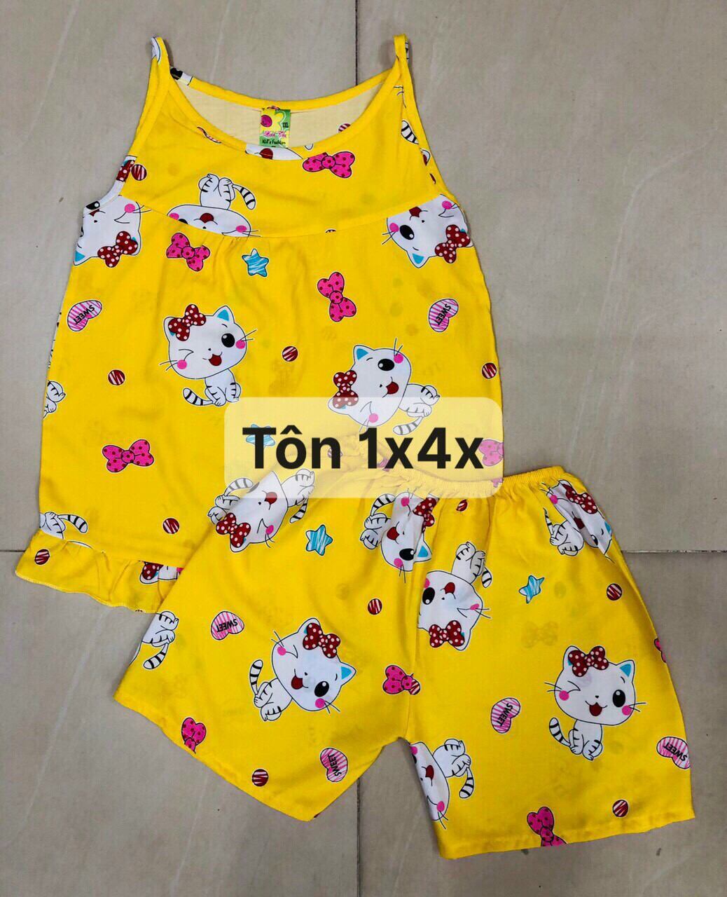 [HCM]Combo 3 bộ lanh-tole bé gái 8-33kg