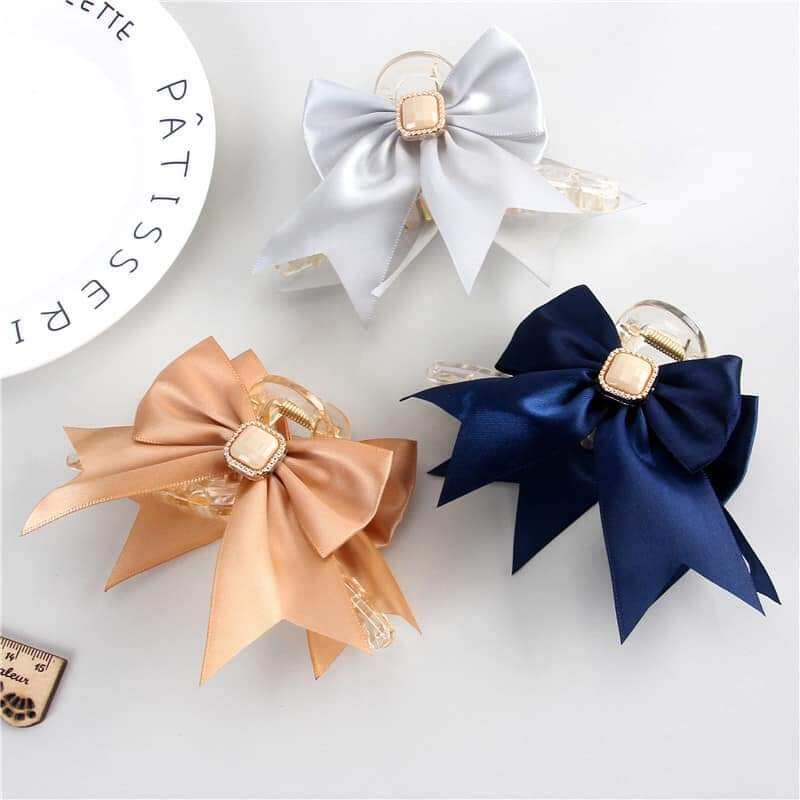 kẹp gắp tóc nơ mới
