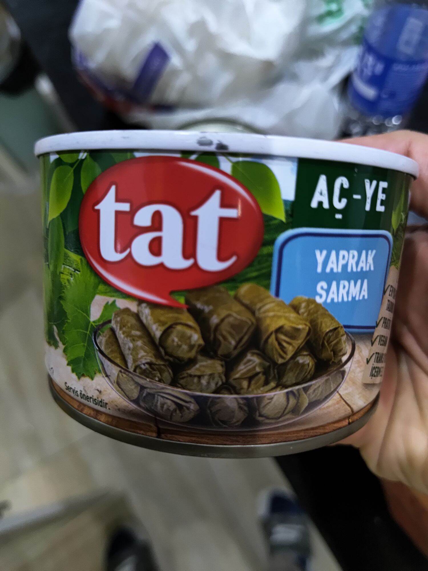 Tat Stuffed Grape Leaves (Yaprak Sarma) 400g