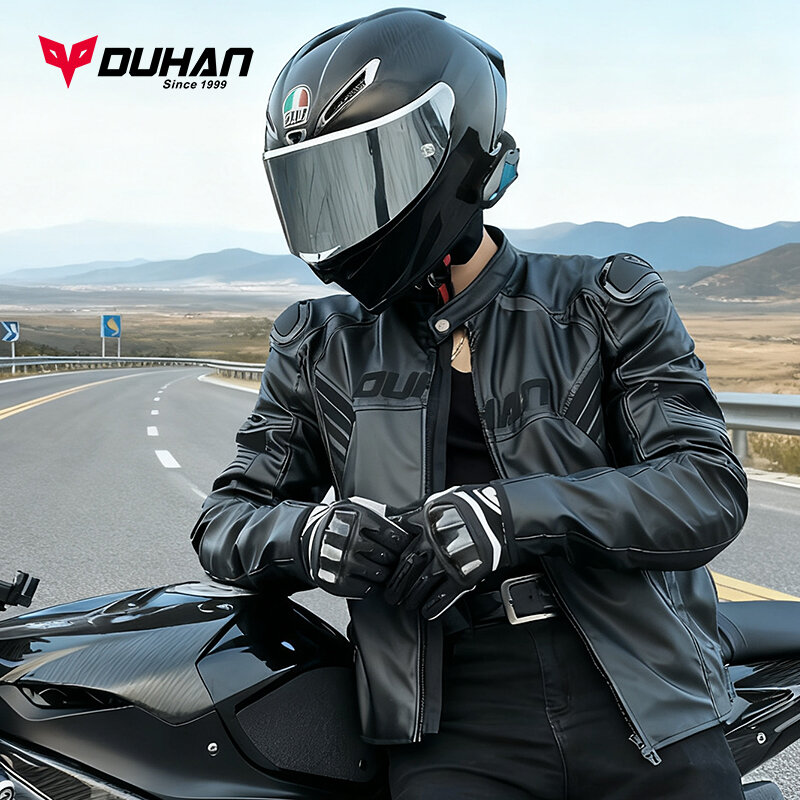 DUHAN | All Seasons Crash Protection Thermal Motorcycle Jacket Giá 3,021,000 Đồng*Miễn phí vận chuyển