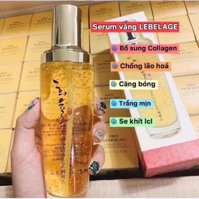 Serum Dưỡng Trắng Da Tinh Chất Serum Vàng Cao Cấp Lebelage Hee Yul Premium Gold Essence Hàn Quốc