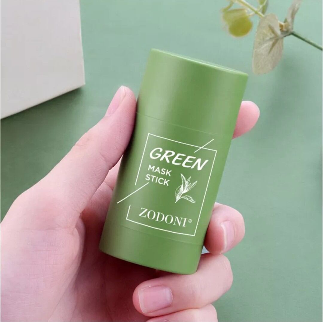Mặt nạ trà xanh & cà tím dạng thỏi lăn mengsiqui mask stick