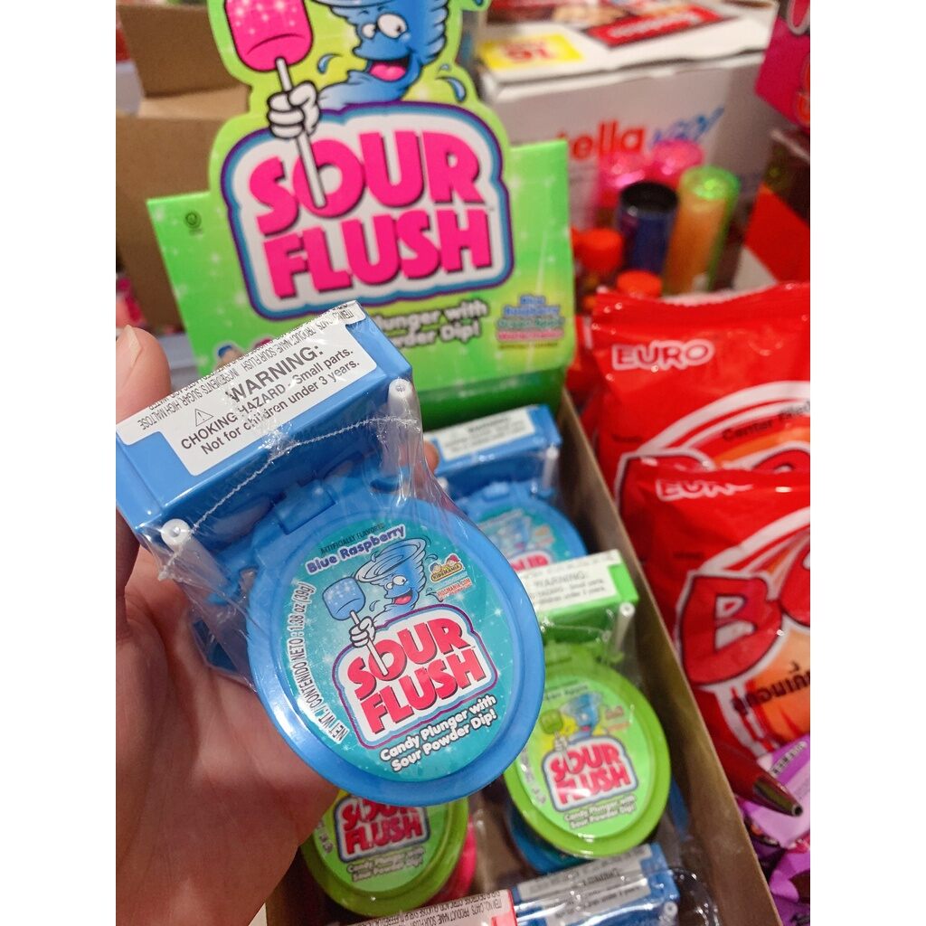 Kẹo Mút Bồn Cầu Sour Flush Mỹ