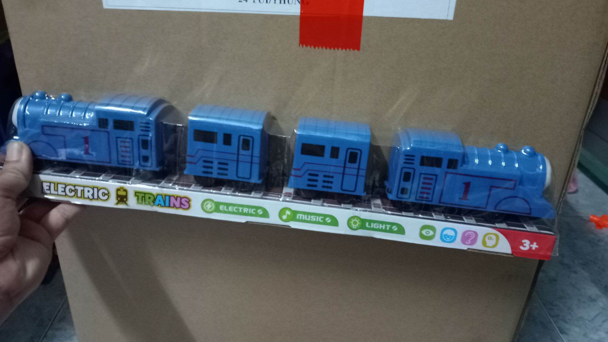 Thomas Train Toy Runs with Music and Lights