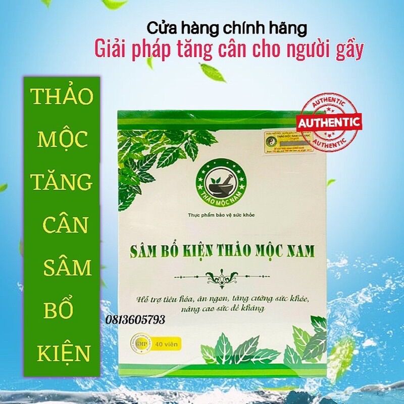 Sâm Bổ Kiện Thảo Mộc Nam - Hỗ trợ tăng cân tự nhiên hiệu quả