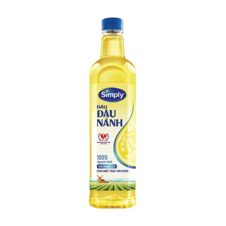 Dầu ăn Simply chai 1L