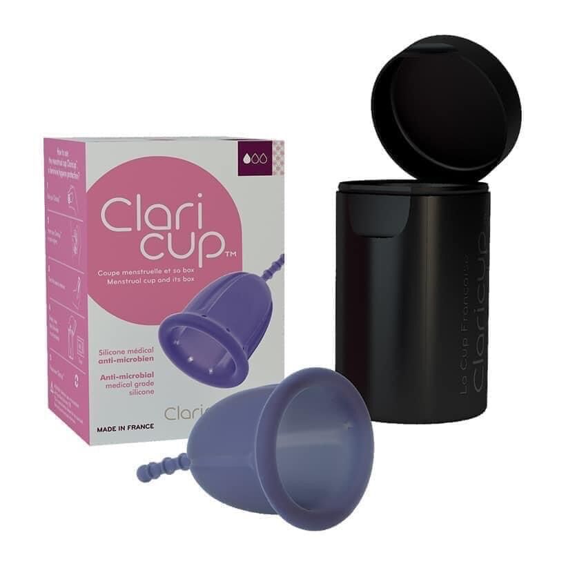 Cốc nguyệt san Clari Cup Pháp - thay thế bvs, băng vệ sinh, tampon - NN House Pháp Hàn
