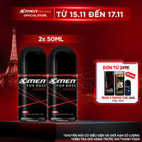 Combo 2 Lăn khử mùi X-men For Boss 50ml - Hương Intense
