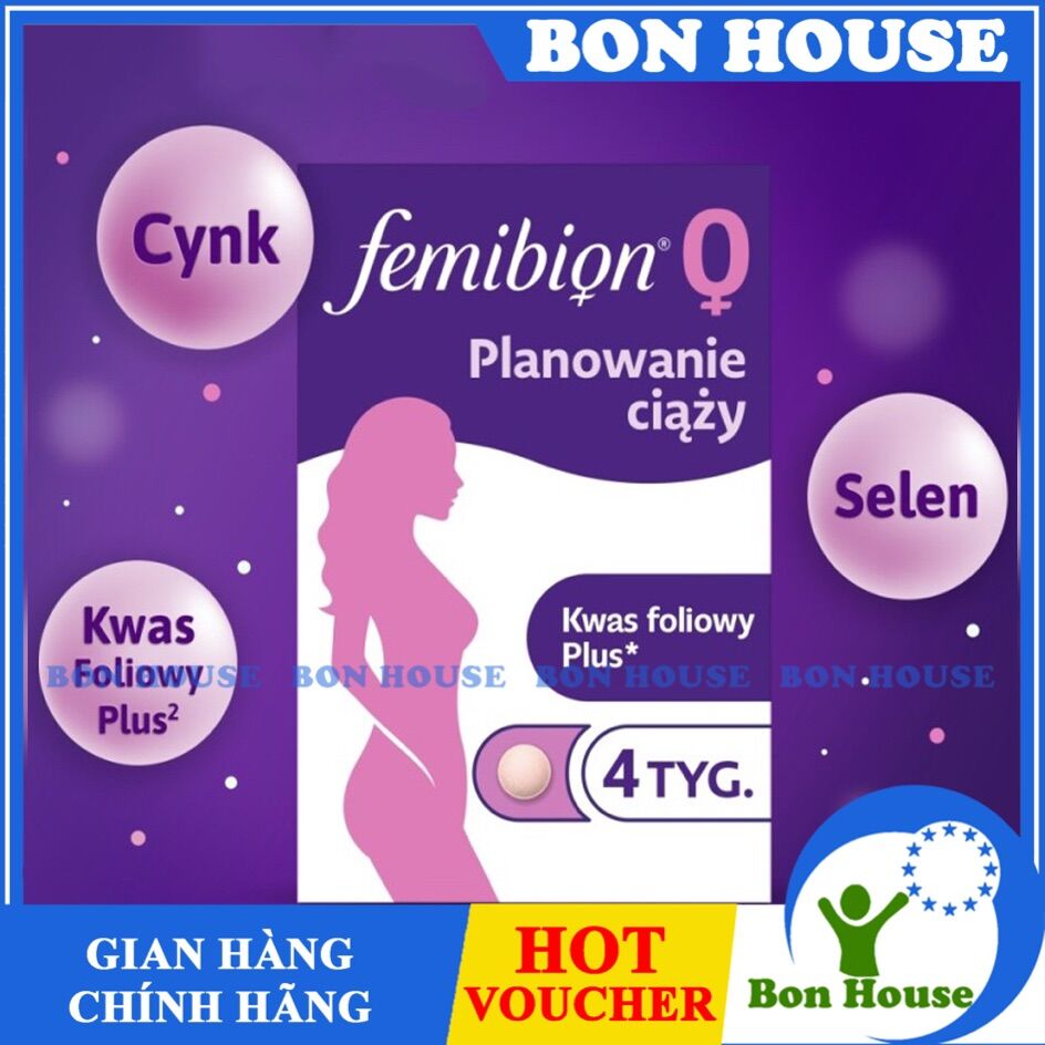 Femibion 0 ( 4 tuần ) chuẩn bị mang thai