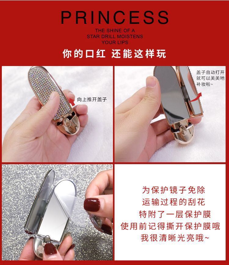 SON LÌ HOJO ĐÍNH ĐÁ LẤP LÁNH CÓ GƯƠNG SOI