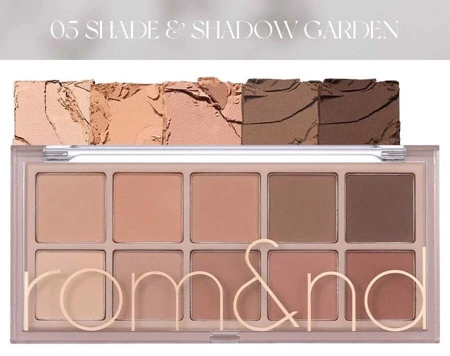 Bảng Phấn Mắt 10 Màu Siêu Lấp Lánh Romand Better Than Eye Palette