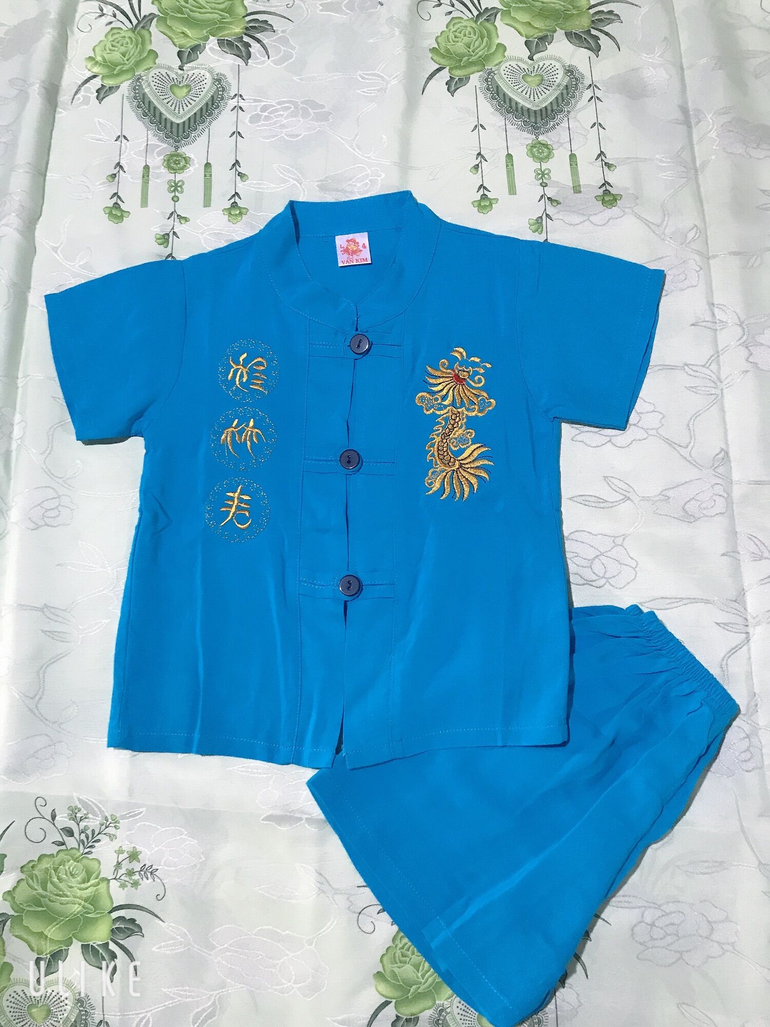 Bộ tole tàu thêu rồng ( từ 10-25kg )
