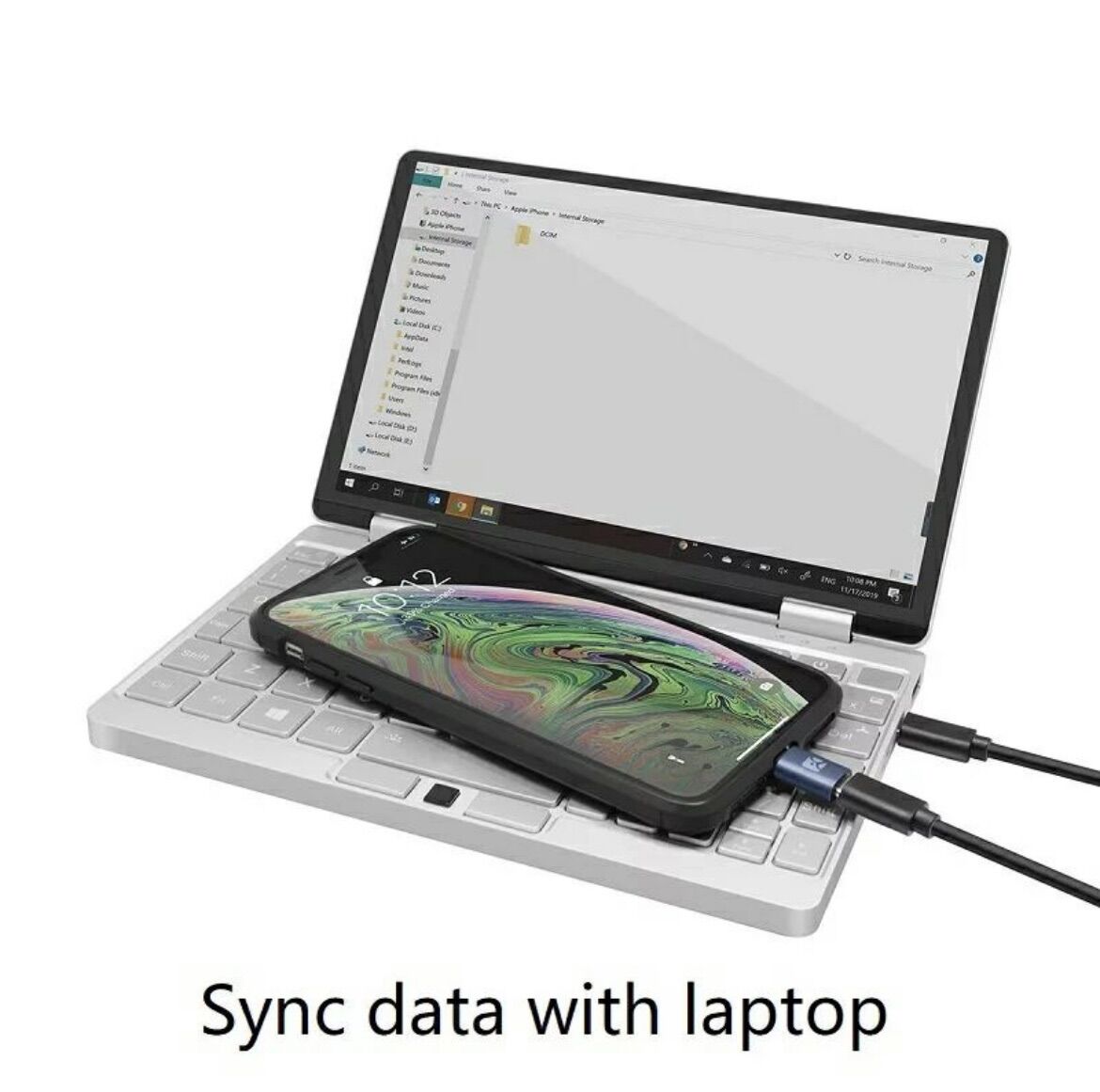 Đầu nối chuyển đổi Type-C sang Lightning