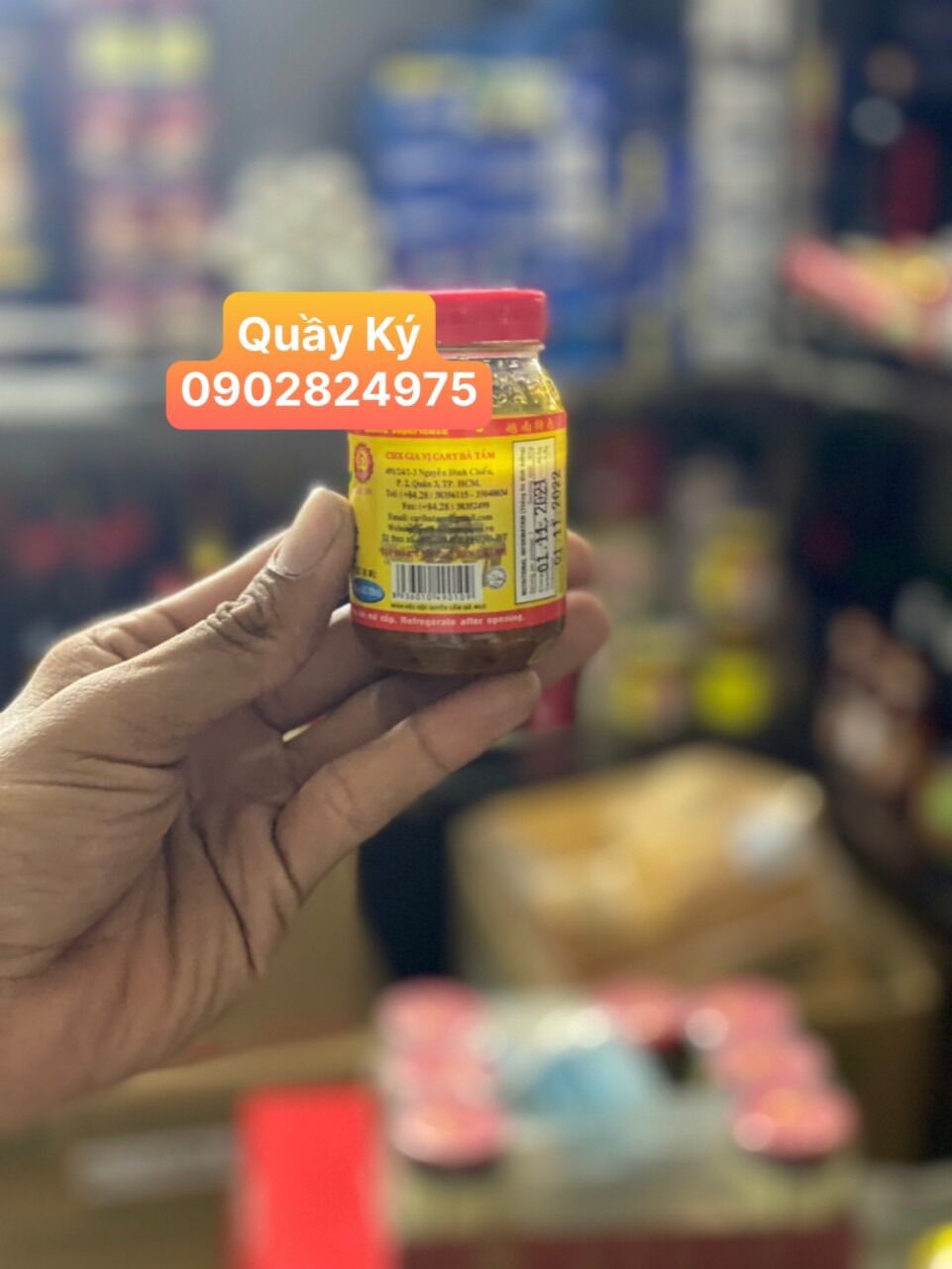 Cà ri nị BÀ TÁM 70g lốc 6 hủ