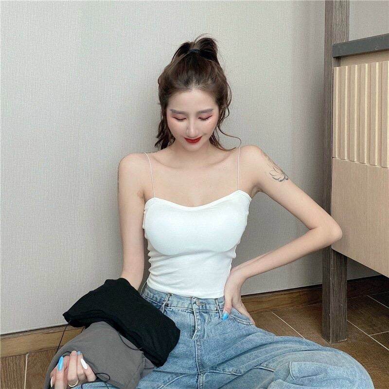 [HCM]áo 2 dây có mút ngực