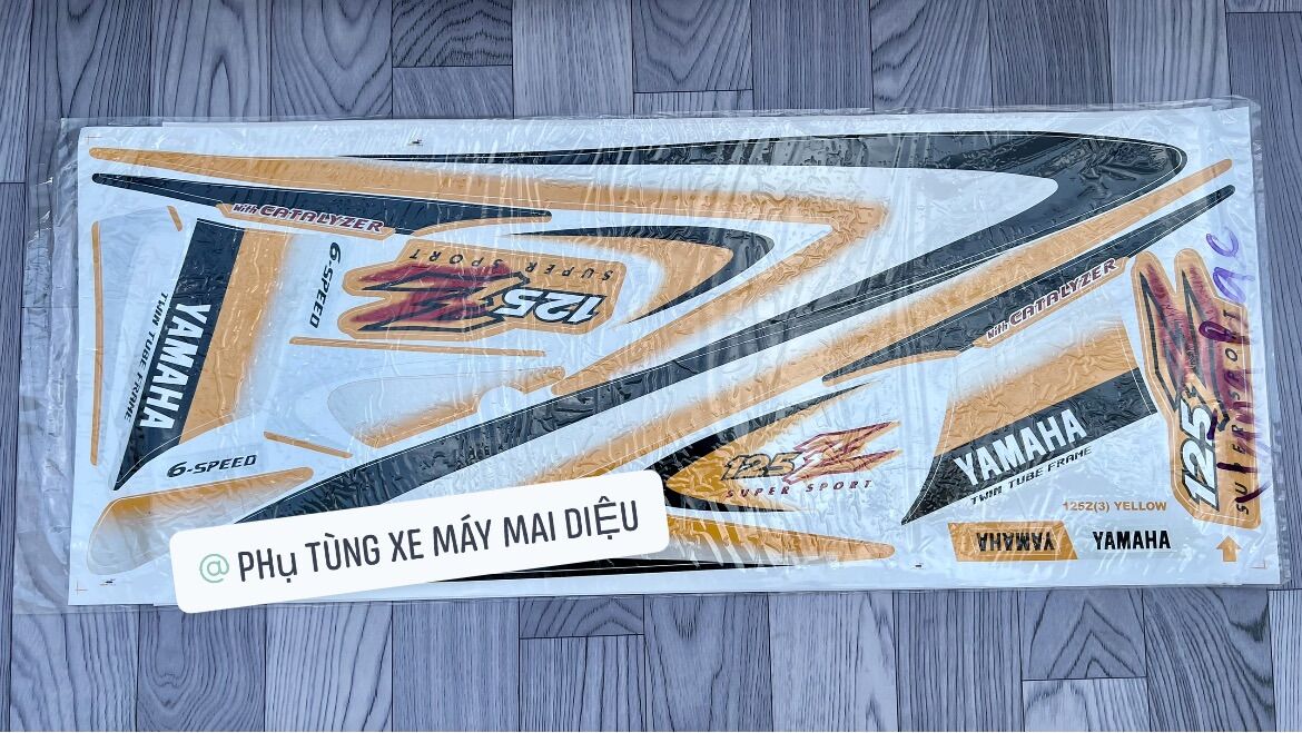 TEM SƯỜN MALAYSIA YAZ/YAZ125 ĐỜI THẤP ĐỦ MÀU