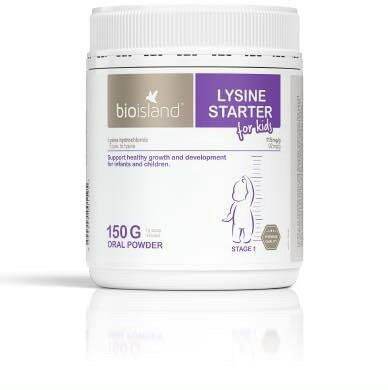 Bột tăng trưởng chiều cao Bio Island - Lysine starter for kids 150g